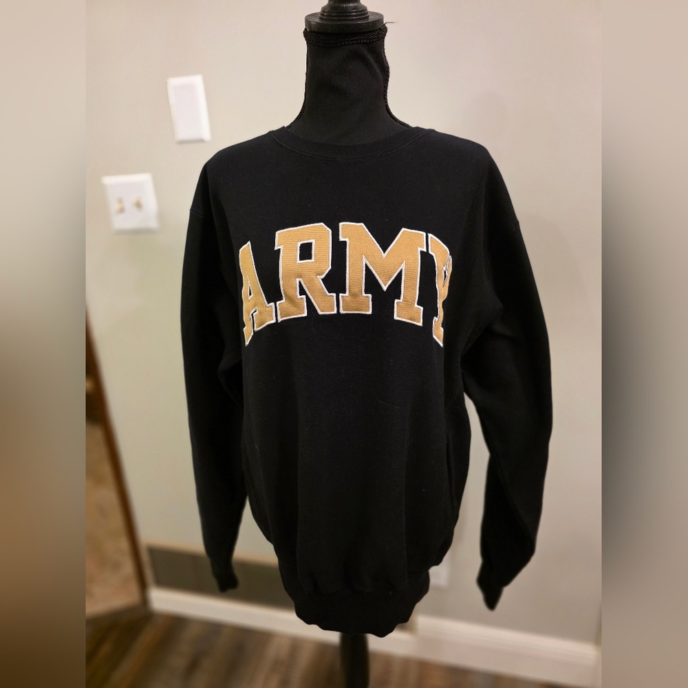 Steve & Barry's Black ARMY Sweatshirt